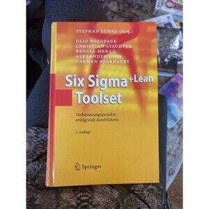 Six Sigma + Lean Toolset Hardcover Book